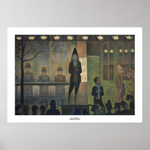 Pôster Secundário de circo por Georges Seurat