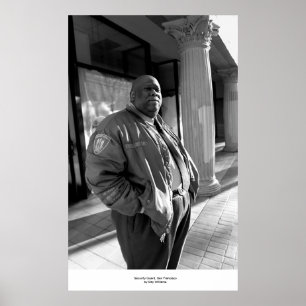 Poster Security Guard, San Francisco