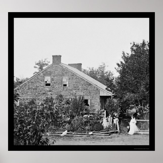 Poster Sede Confederada em Gettysburg, PA 1863 (Frente)