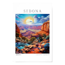 Sedona Arizona deserto abstrato viagem