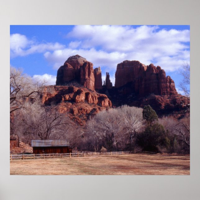 Poster Sedona Red Rock (Frente)