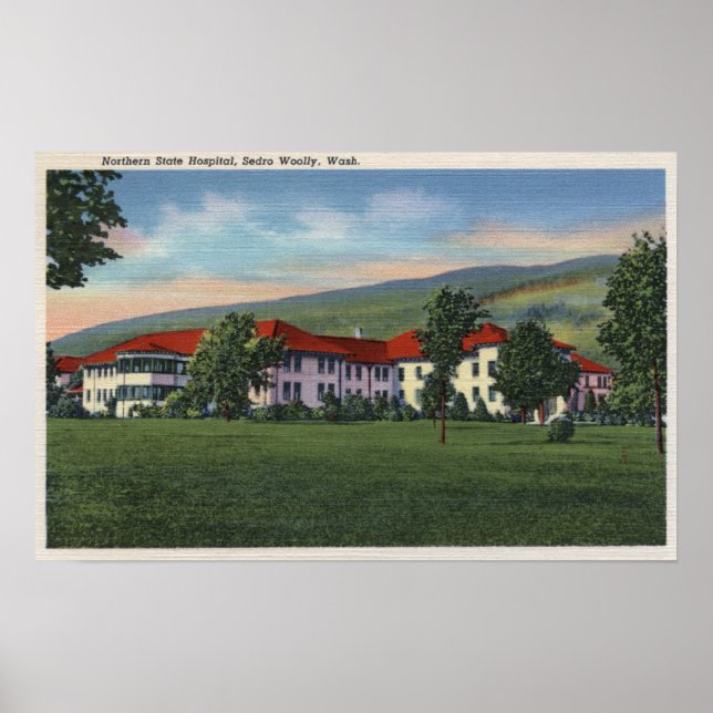 Pôster Sedro Woolley, Washington (Frente)
