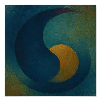 Pôster "Seeds of Stillness" Abstract