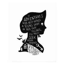 Seek Adventures Northanger Abbey Quote