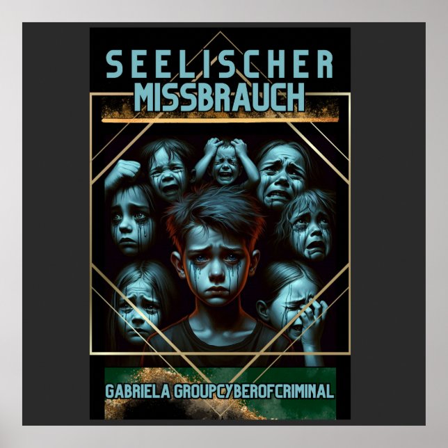 Poster Seelischer Missbrauch (Frente)
