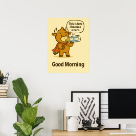 Poster Segredo da Manhã de Bullio – Motivação Matinal