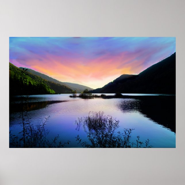 Poster Segredos no lago Sunset (Frente)