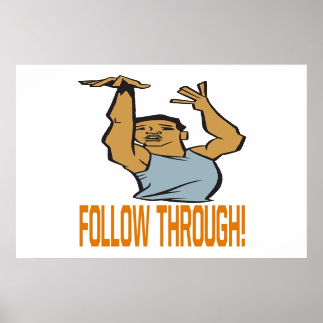 Pôster Seguir (Frente)