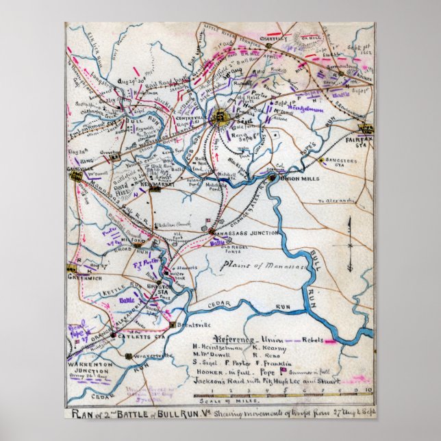 Poster Segunda Batalha de Bull Run 4 (Frente)