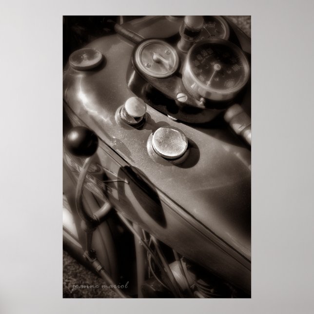 Poster Segunda-feira Motocicleta (Frente)