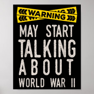 Poster Segunda Guerra Mundial 2 História Ww2 Sobrevive Fã