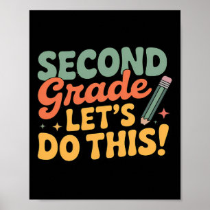 Poster Segunda Série Vamos Fazer Isso De Volta à Escola M