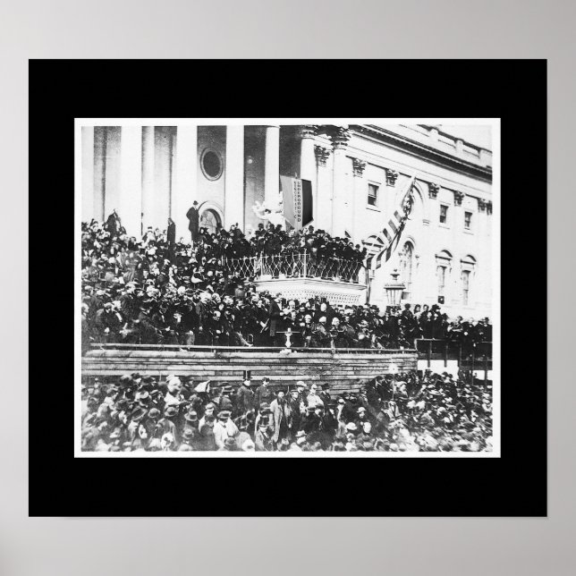 Poster Segundo do Presidente Abraham Lincoln (Frente)