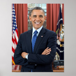 Poster Segundo do presidente Barack Obama Termo Oficial F