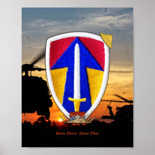 Poster segundo Field Force Vietnam Nam War Patch