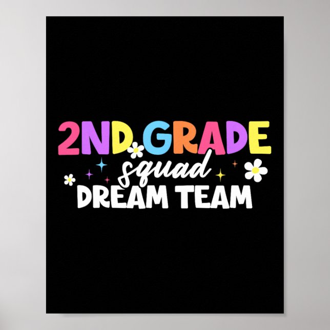 Poster segundo Grau Esquadrão Sonho Equipe Professora Est (Frente)