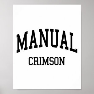 Poster Segundo grau Manual Dupont Hs Louisville Ky Retro