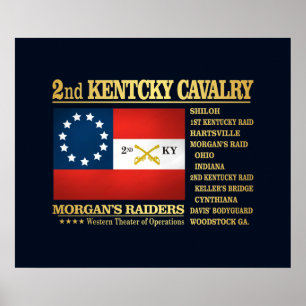 Poster segundo Kentucky Cavalry (BA2)