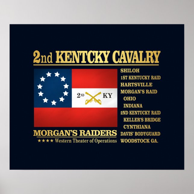 Poster segundo Kentucky Cavalry (BA2) (Frente)