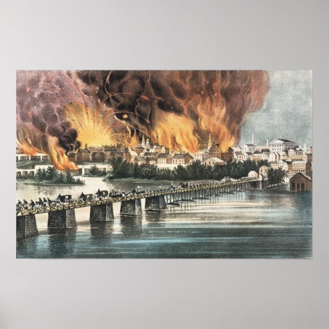 Pôster Segundo Richmond, abril de 1865 (Frente)