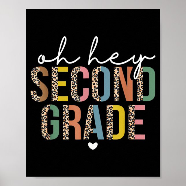 Poster Segundo Segundo Ano De Volta Para O Leopardo Da Es (Frente)