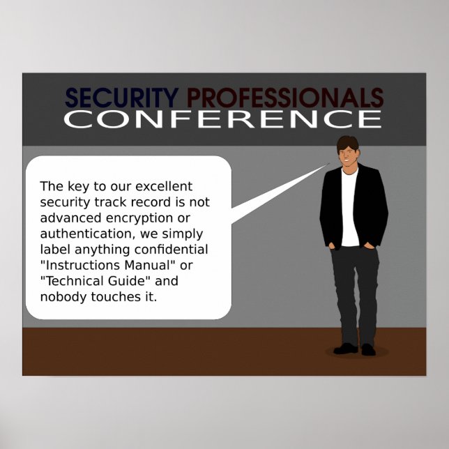 Pôster Segurança (Frente)