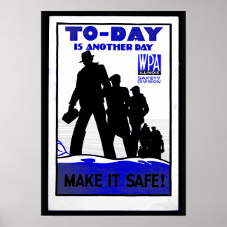 Poster Segurança no Local de Trabalho