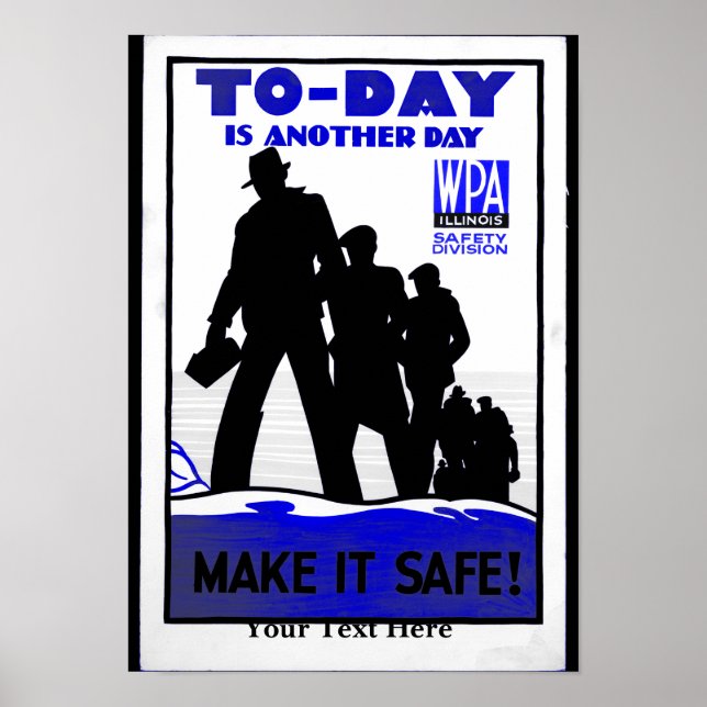 Poster Segurança no Local de Trabalho (Frente)
