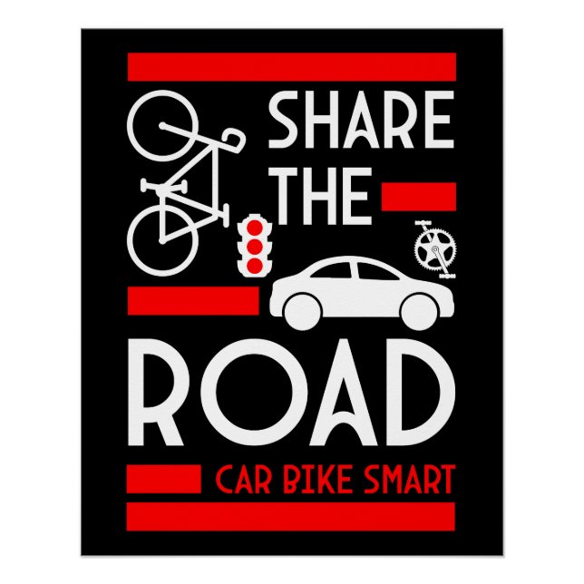 Pôster Segurança rodoviária Semana nacional da segurança  (Frente)