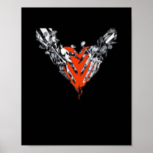 Poster Segurando Cardíaco Clássico