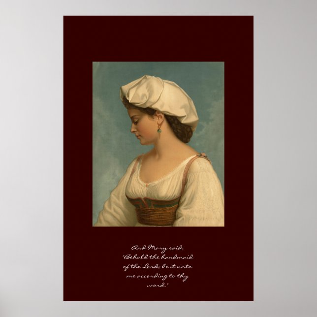 Pôster Segure a empregada do Senhor (Frente)