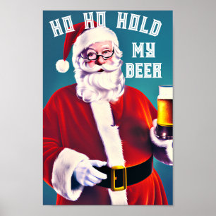 Poster Segure minha arte de Natal - Festa de Férias Digit