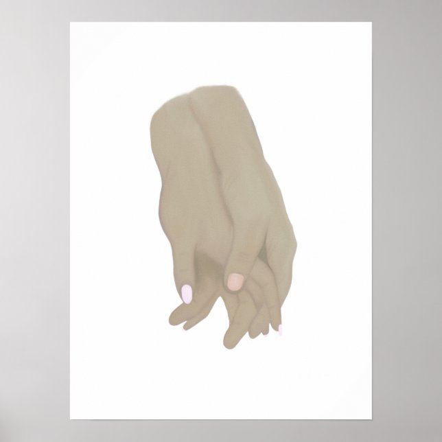 Poster Segure Minha Mão! (Frente)