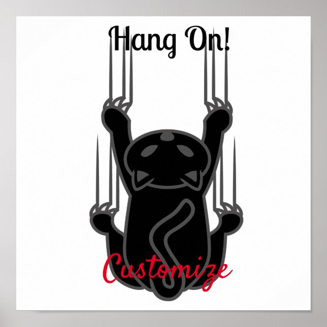 Poster Segure no Thunder_Cove de Gato Negro (Frente)