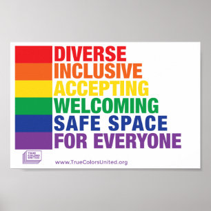 Poster seguro do espaço