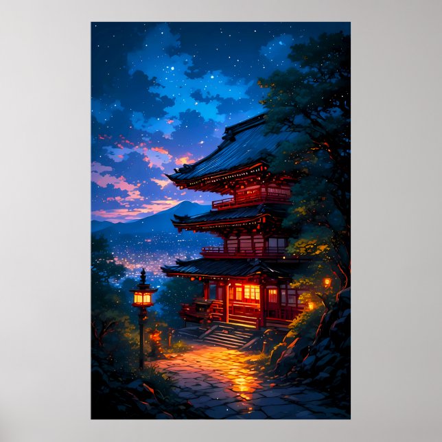 Poster Seichi no Yoru (Noite Sagrada) (Frente)