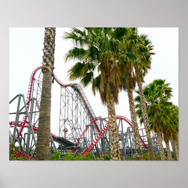 Poster Seis Flags Magic Mountain (Frente)