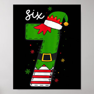 Poster Seis Sete 6 7 Meme Papai Noel Natal Xmas Número 67