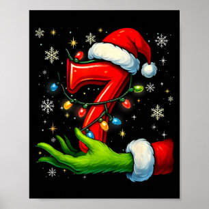 Poster Seis Sete Piada De Natal Meme Casal Combinando 