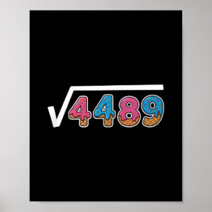 Poster Seis Sete Sorvete Gota Meme Legal 67 Quadrado Engr