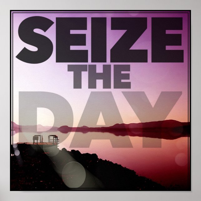 Poster Seize The Day (Frente)