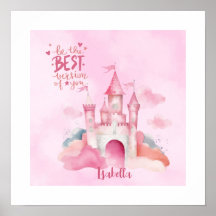 "Seja a melhor versão de você" Palace Pink Cloud