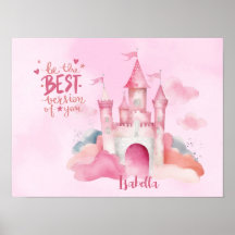 "Seja a melhor versão de você" Palace Pink Cloud