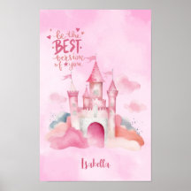 "Seja a melhor versão de você" Palace Pink Cloud