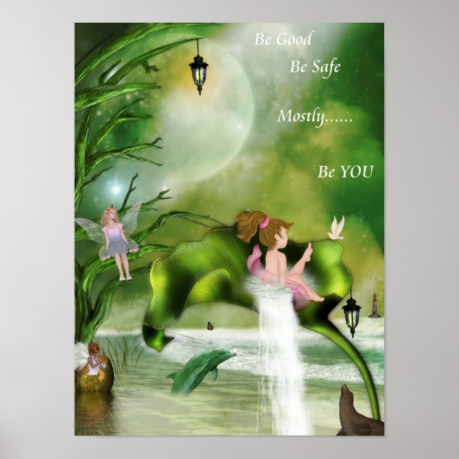 Poster Seja Bom Estar Seguro Seja Você (Frente)