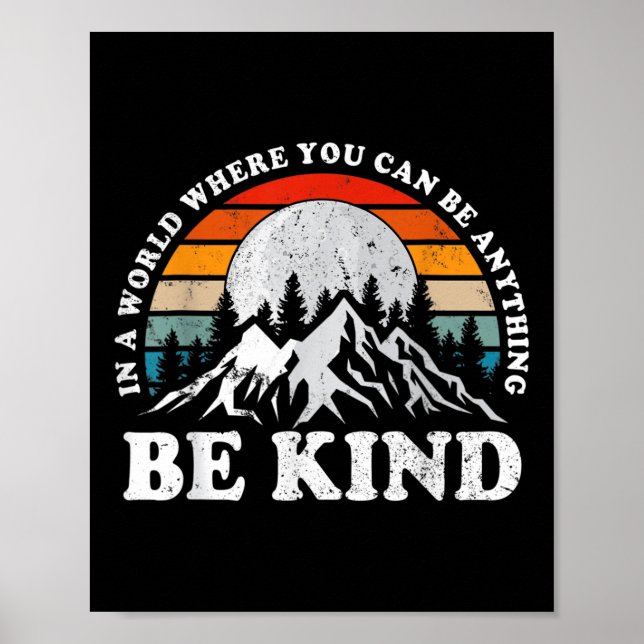 Poster Seja Bonito Num Mundo Onde Você Pode Ser Qualquer  (Frente)