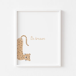 Poster Seja citado como um animal