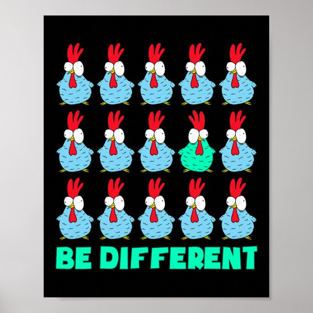 Poster Seja Diferente  (Frente)