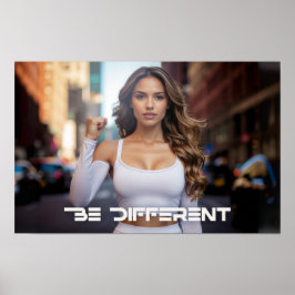 POSTER SEJA DIFERENTE