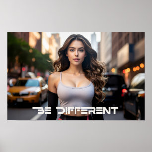 POSTER SEJA DIFERENTE
